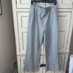 Pretty Garbage Gray Striped Pants